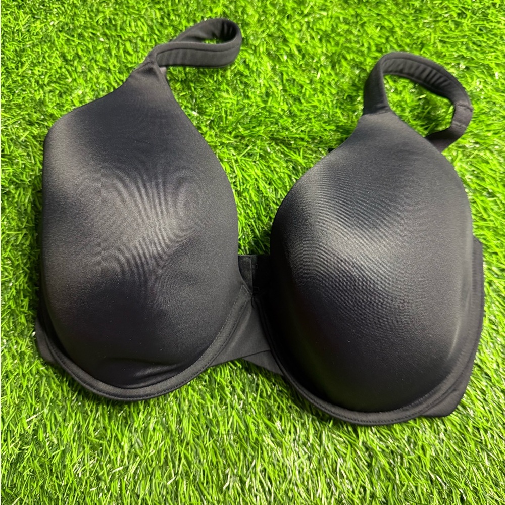 Ambrielle Women Bra 34DDD Black Everyday Full Coverage Underwire Adjust Straps